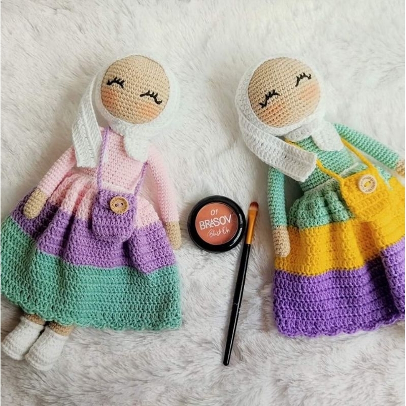 Amigurumi || Boneka Elif || Boneka Rajut Hijab