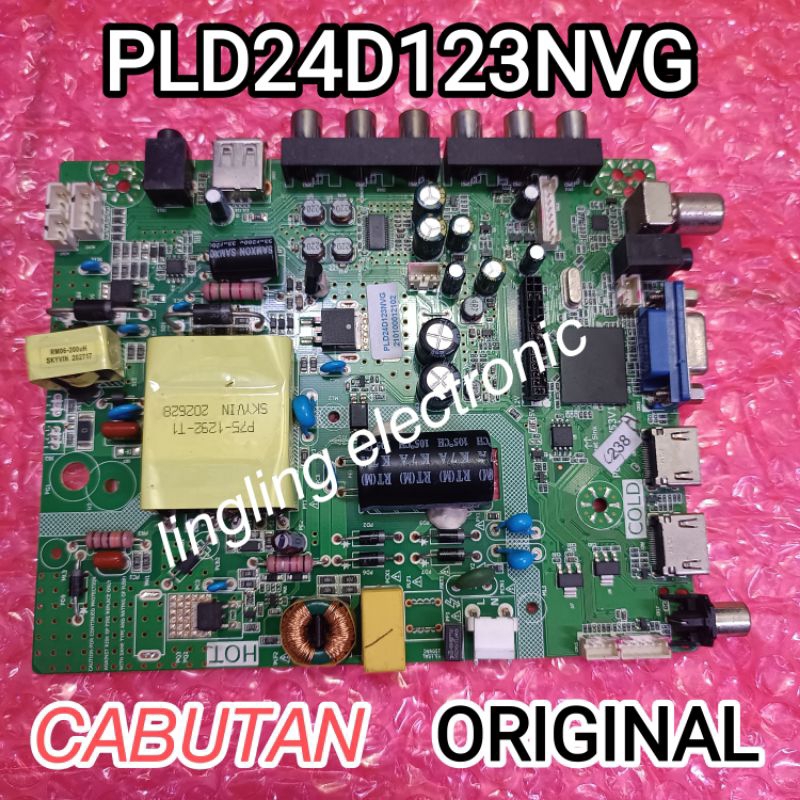 MAINBOARD TV POLYTRON PLD24D123NVG MB TV POLYTRON TTPE PLD24D123NVG ORIGINAL