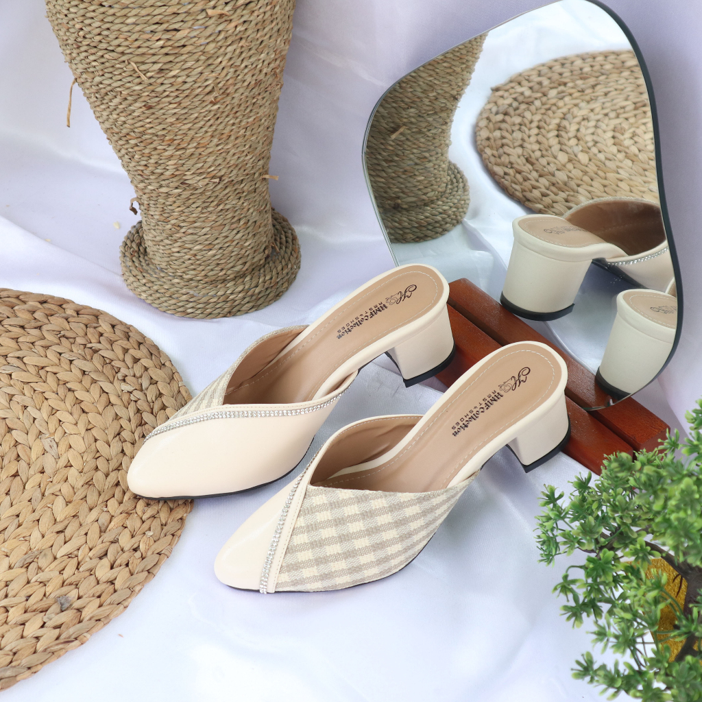 Sepatu Wanita Hills Hak Tahu Tinggi Trendy Termurah Highheels Cewek Cantik Spatu Hakk Hils Kekinian 