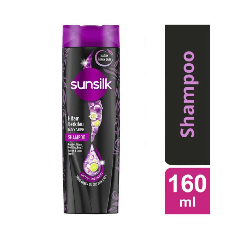 Sunsilk Shampoo Black Shine 160ML