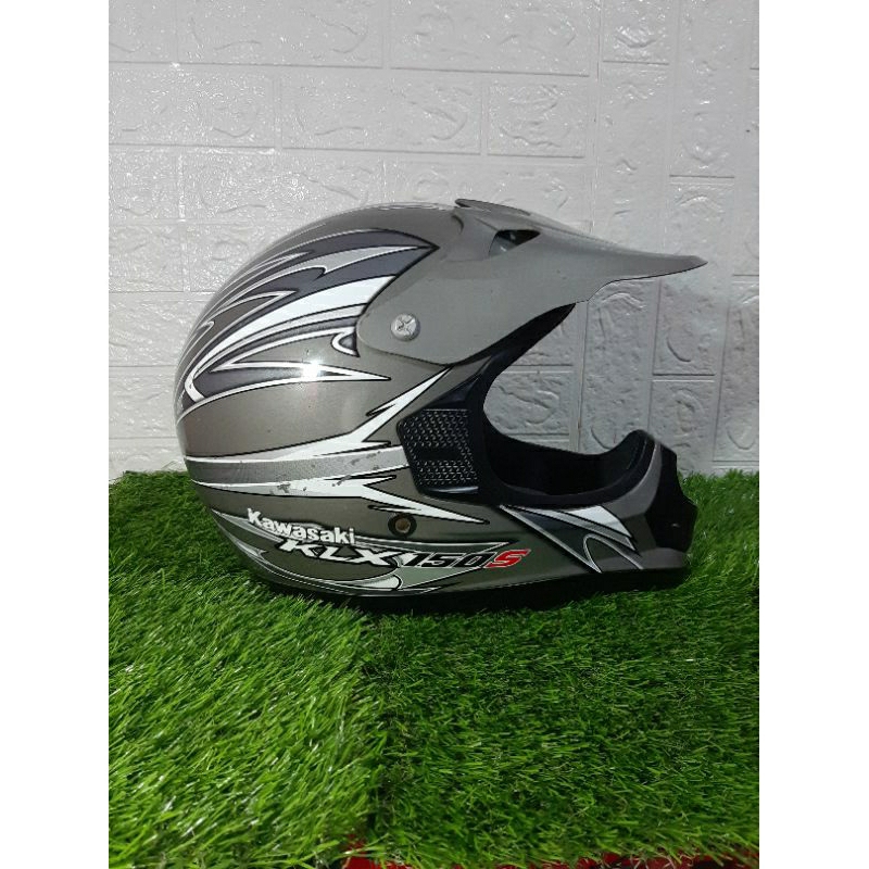 Helm Kawasaki KLX 150 S Size L Vol.1 (Bekas)