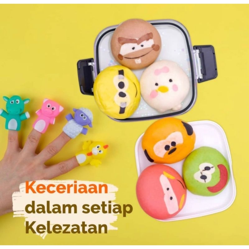 

Bakpao karakter isi coklat