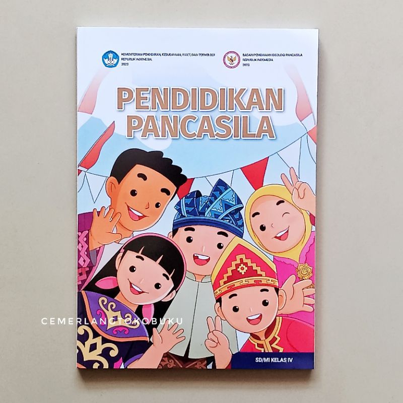 Buku Pendidikan Pancasila Kelas 4 SD Kurikulum Merdeka Kemendikbud 2023