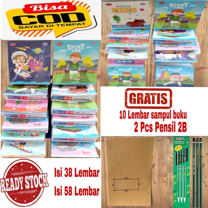 

( beli buku 10 PCS dapat GRATIS 10 sampul dan gratis 2 pcs pensil 2B) BUKU TULIS SIDU HARGA MURAH DI TAMBAH DAPAT HADIAH/DAPAT GRATISAN