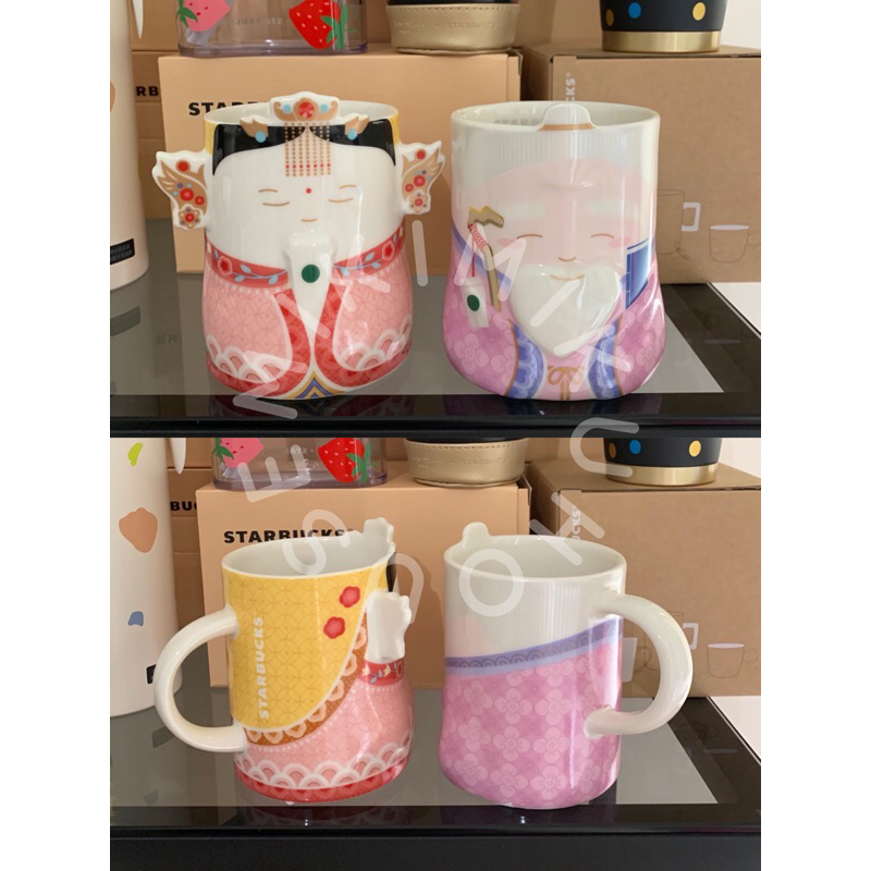 2022 STARBUCKS BEIGANG SAFE & HAPPINESS CUP 3D LUCKY MUG NEW YEAR TAIWAN LIMITED OF CINA TIGER CERAM