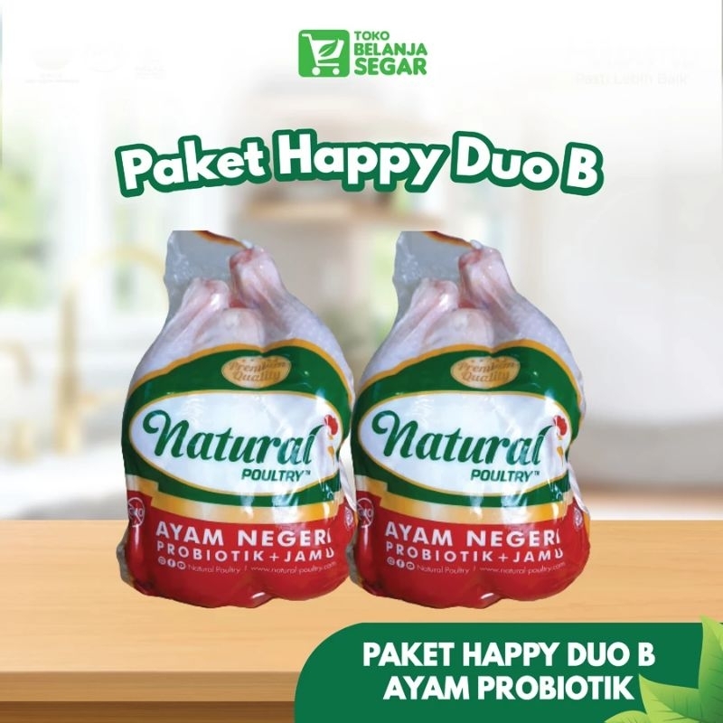 

Paket Happy Duo B-2 Ayam probiotik