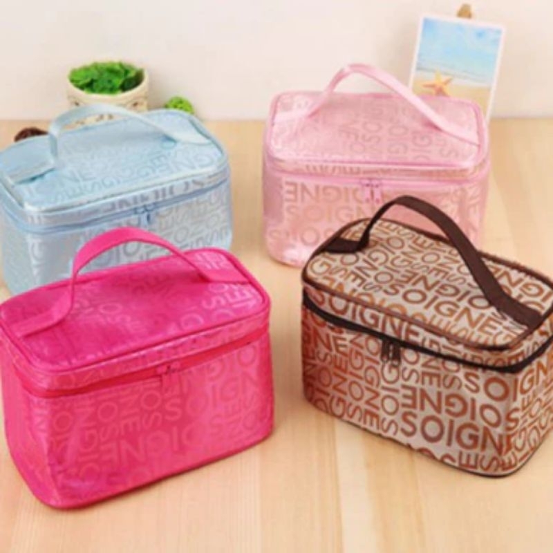 Tas Makeup Tas Kosmetik Tas Skin Care Tas Traveling Perlengkapan Mandi