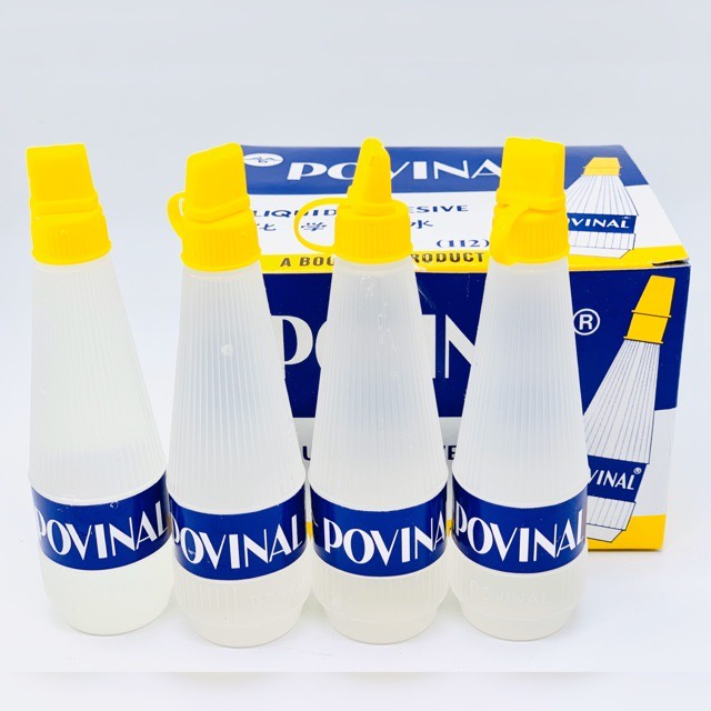 

Lem Cair Povinal 112 Besar 75 ml / Glue / Glu / Lem Kertas / lem g / lem kertas / lem glue stick / lem cair / lem glue / lem kertas cair