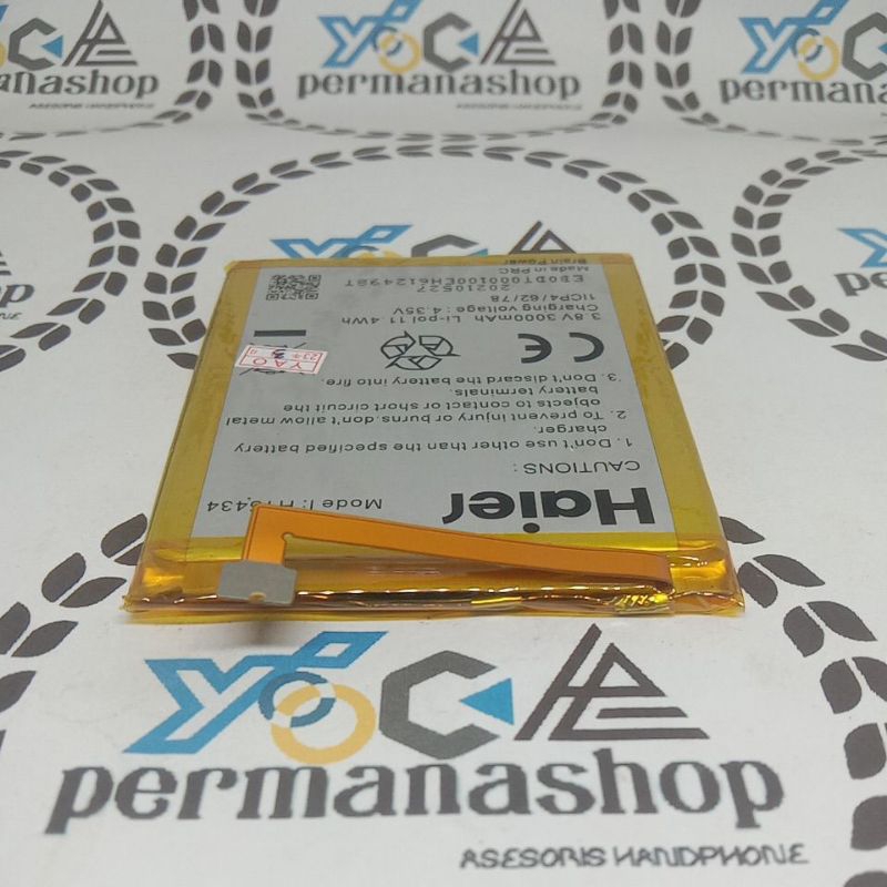 BATRE BATREI BATERAI BATTERY ANDROMAX HAIER L7 L 7 LEISURE L7 LITE H15434 H 15434 (3000 mAh) ORIGINA