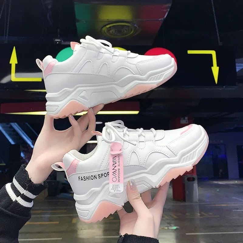 COD Sepatu Sneakers Wanita Kasual Wanwo