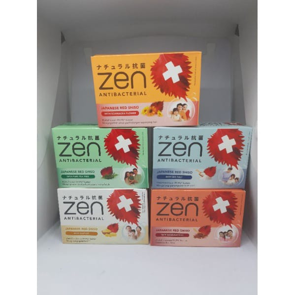 SABUN ZEN / SABUN ANTI BACTERIAL ZEN / ZEN JAPANESE RED SHISO