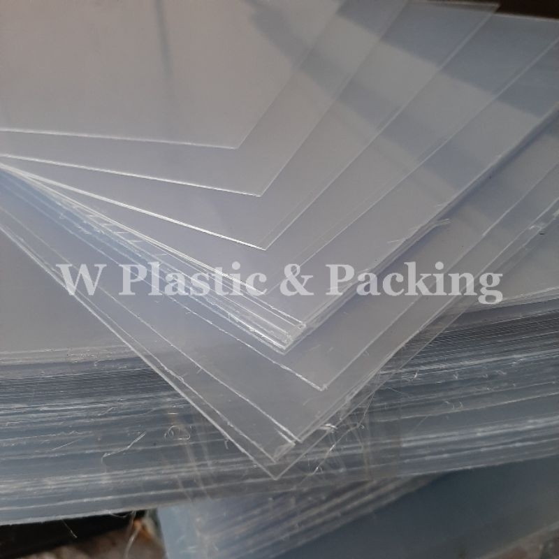PVC bening clear lembaran 1,5mm x 100 x 200cm