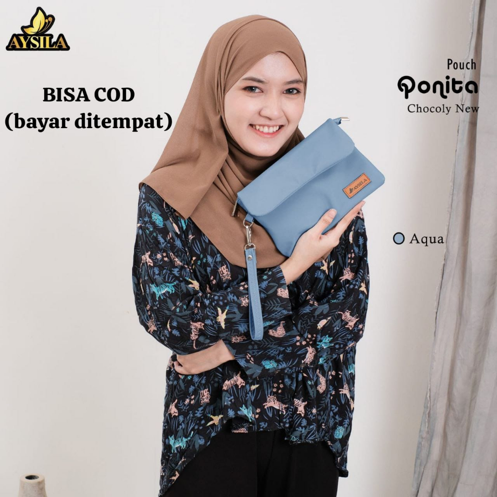 Pouch Qonita Aysila Dompet Wanita Terbaru
