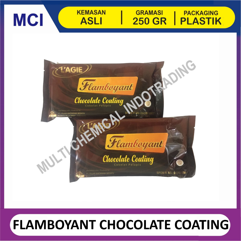 

LAGIE FLAMBOYANT CHOCOLATE COATING 250 GR / COKELAT PELAPIS