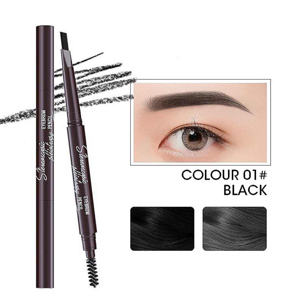 My Only Pensil Alis 2 in 1 putar otomatis anti air