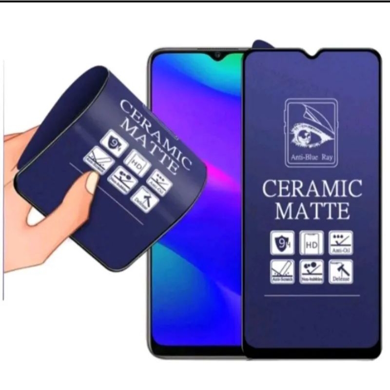 Anti Gores Ceramic SAMSUNG A01_A10_M10_A10S_A12_M12 Anti Blue