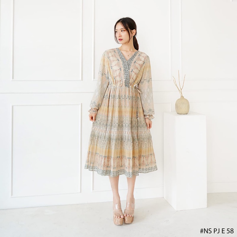 SAVANA DRESS ETNIK | TUNIK ETNIK | DRESS CERUTI PREMIUM ETNIK GIES BUTIK | BAJU GIES BUTIK