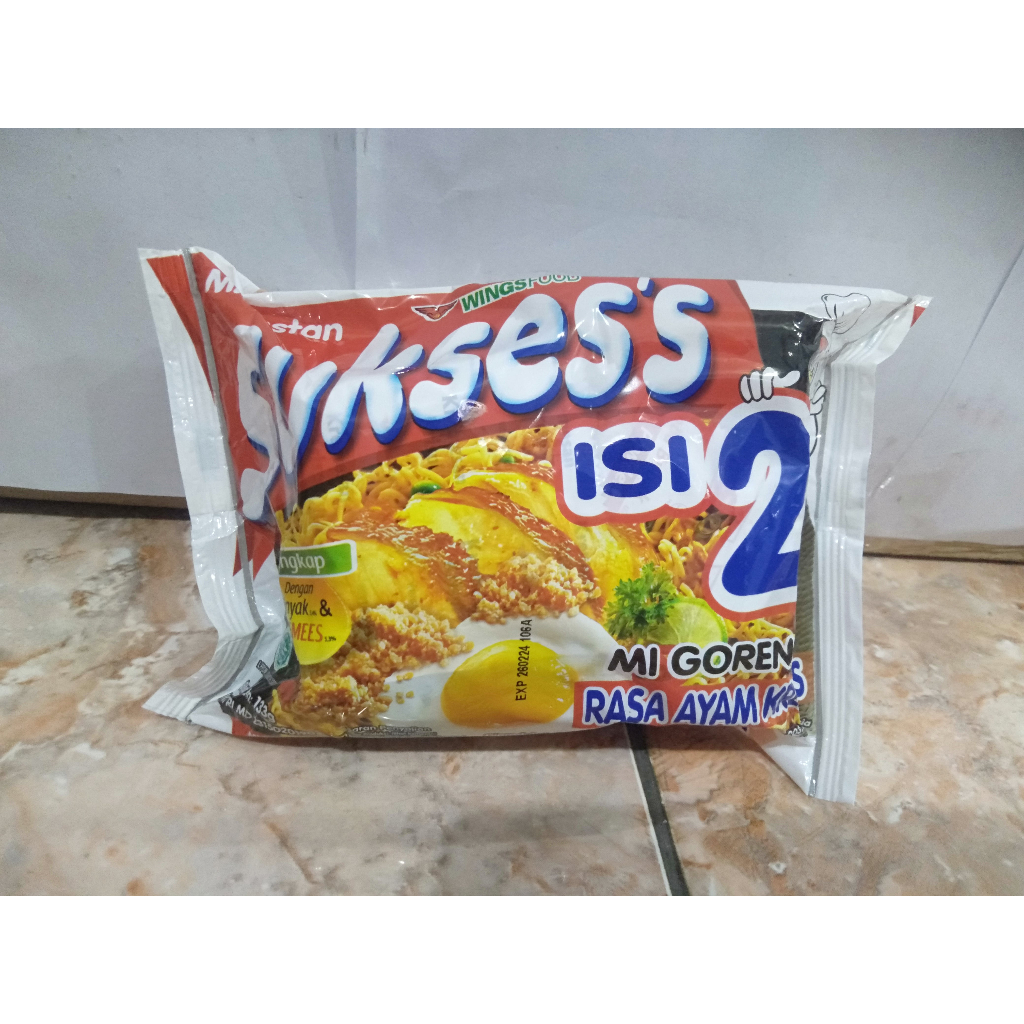 

Mi Sukses Goreng Rasa Ayam Kremes Isi 2 ( 5 Bungkus / 133 g)