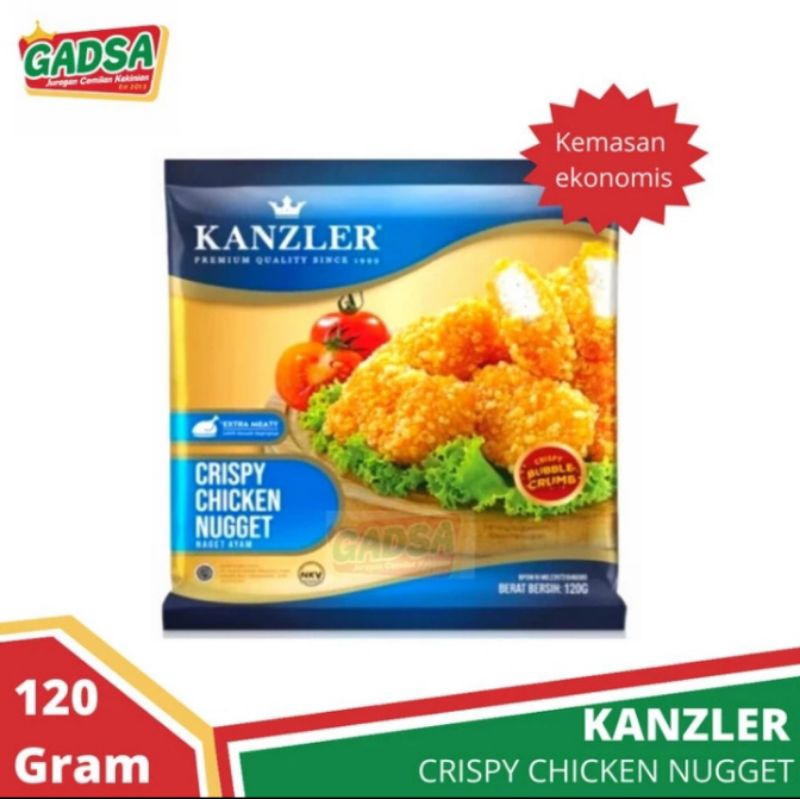 

Kanzler Crispy Chicken Nugget 120 gram Naget Ayam