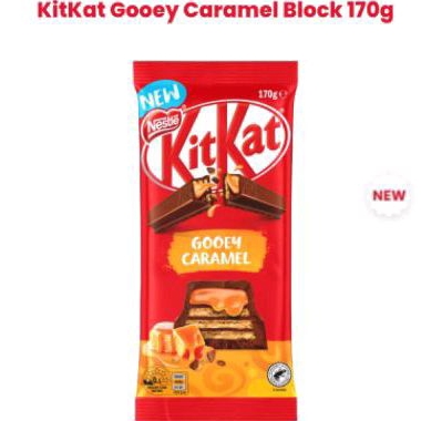 

KITKAT GOOEY CARAMEL KIT KAT 170 GR