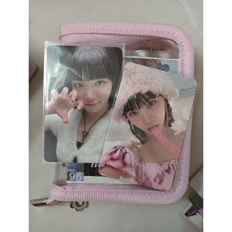 [ take set only ] le sserafim chaewon yupi frozen aquamarine ktown maung fearless pc photocard offic