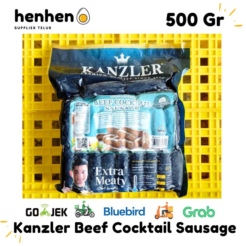 

KANZLER BEEF COCKTAIL SAUSAGE 500gr