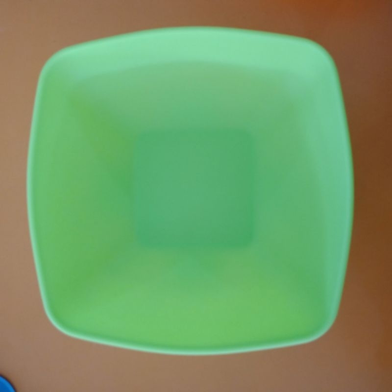 Mangkok plastik VENUS doff foodgrade ukuran XL segi warna tebal