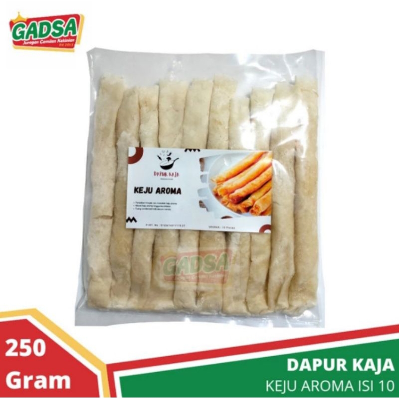 

Keju Aroma Cheese Stick Cheese Roll isi 10