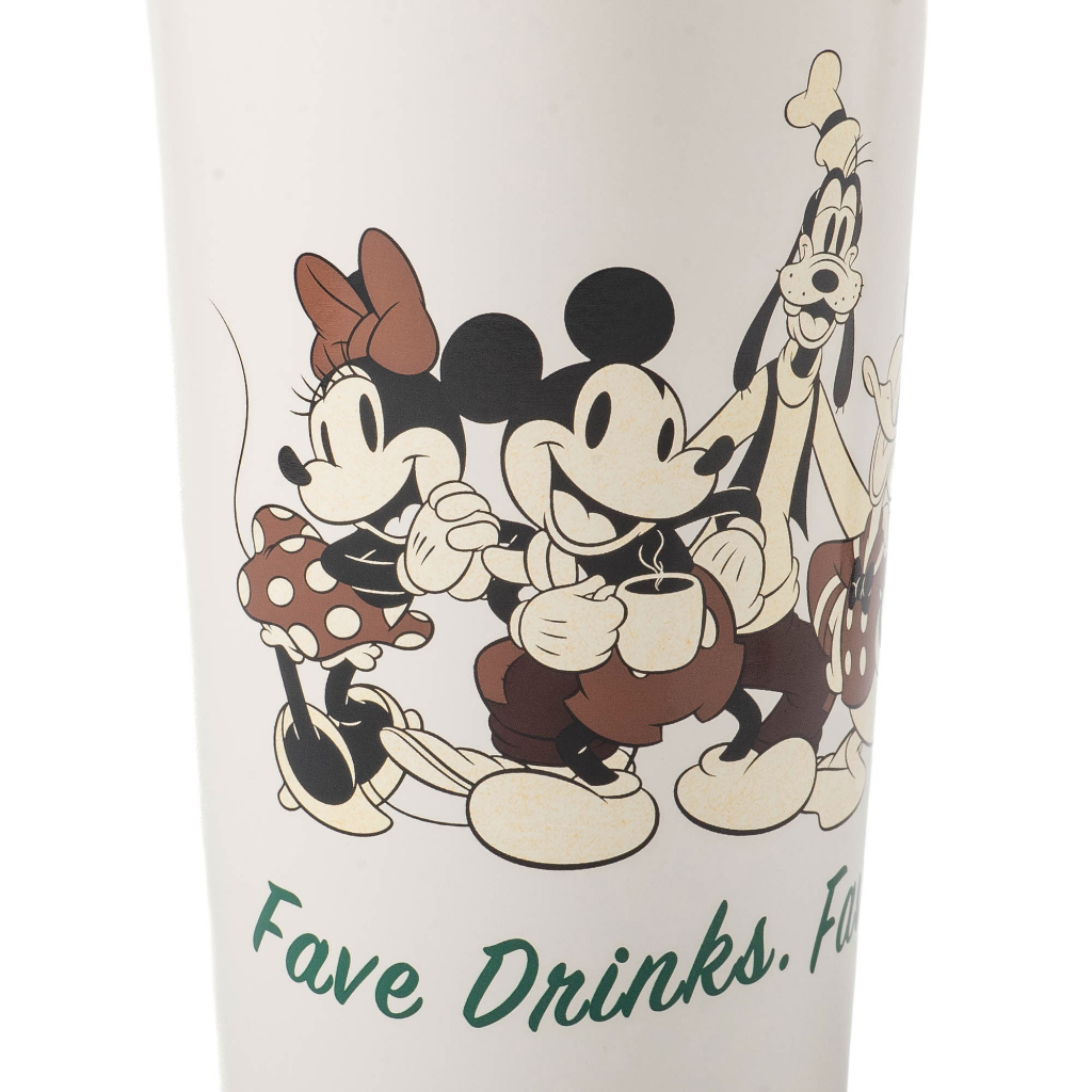 Disney Starbucks Tumbler Mickey and Friends 16oz Stainless Steel Bottle Water Grande Botol Minum Minnie Mouse Donald Daisy Duck Goofy Fave Drinks Fave Pals