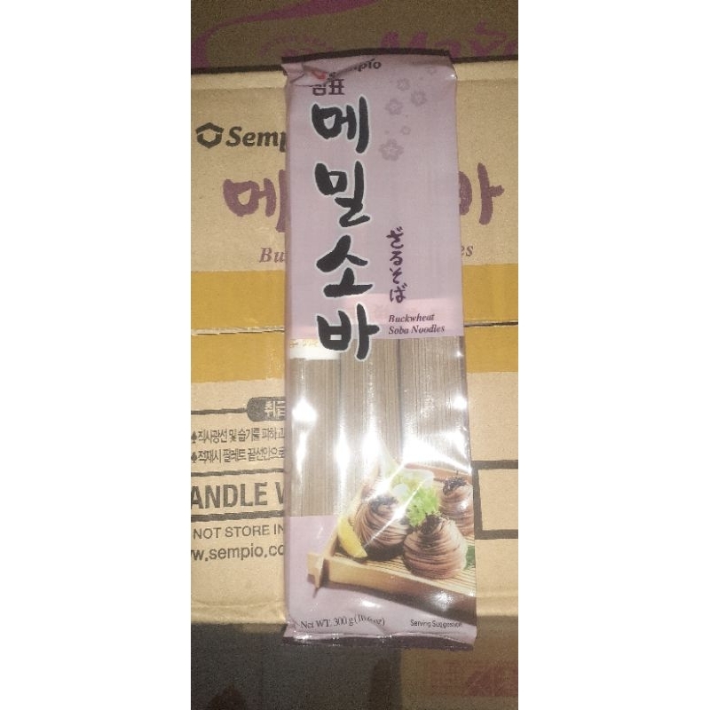 

sempio soba noodle 300g,mie soba korea