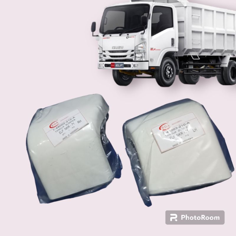 tanduk bemper depan elf nkr71 plastik tanduk bumper depan elf euro macan