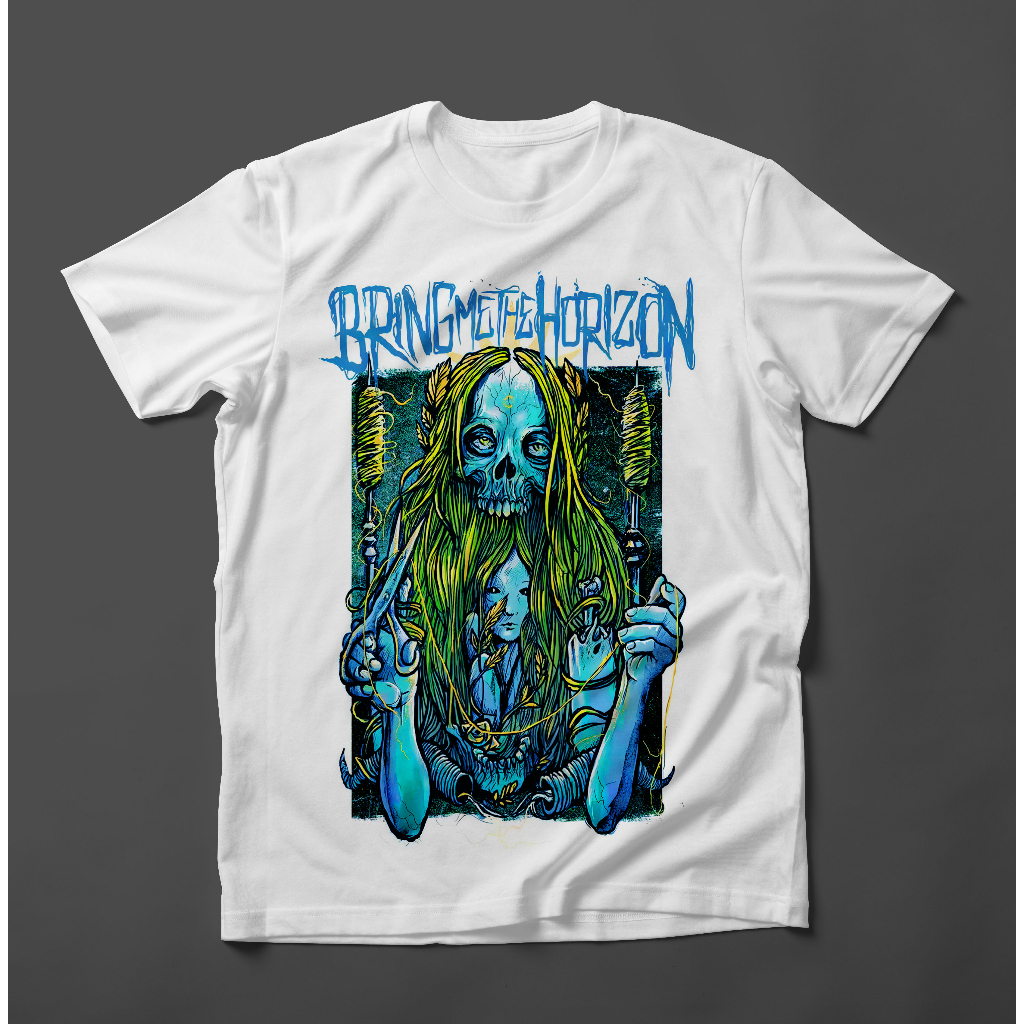 T-shirt Pendek BRING ME THE HORIZON Distro Kaos BMTH Original Distro Kaos Distro Pria