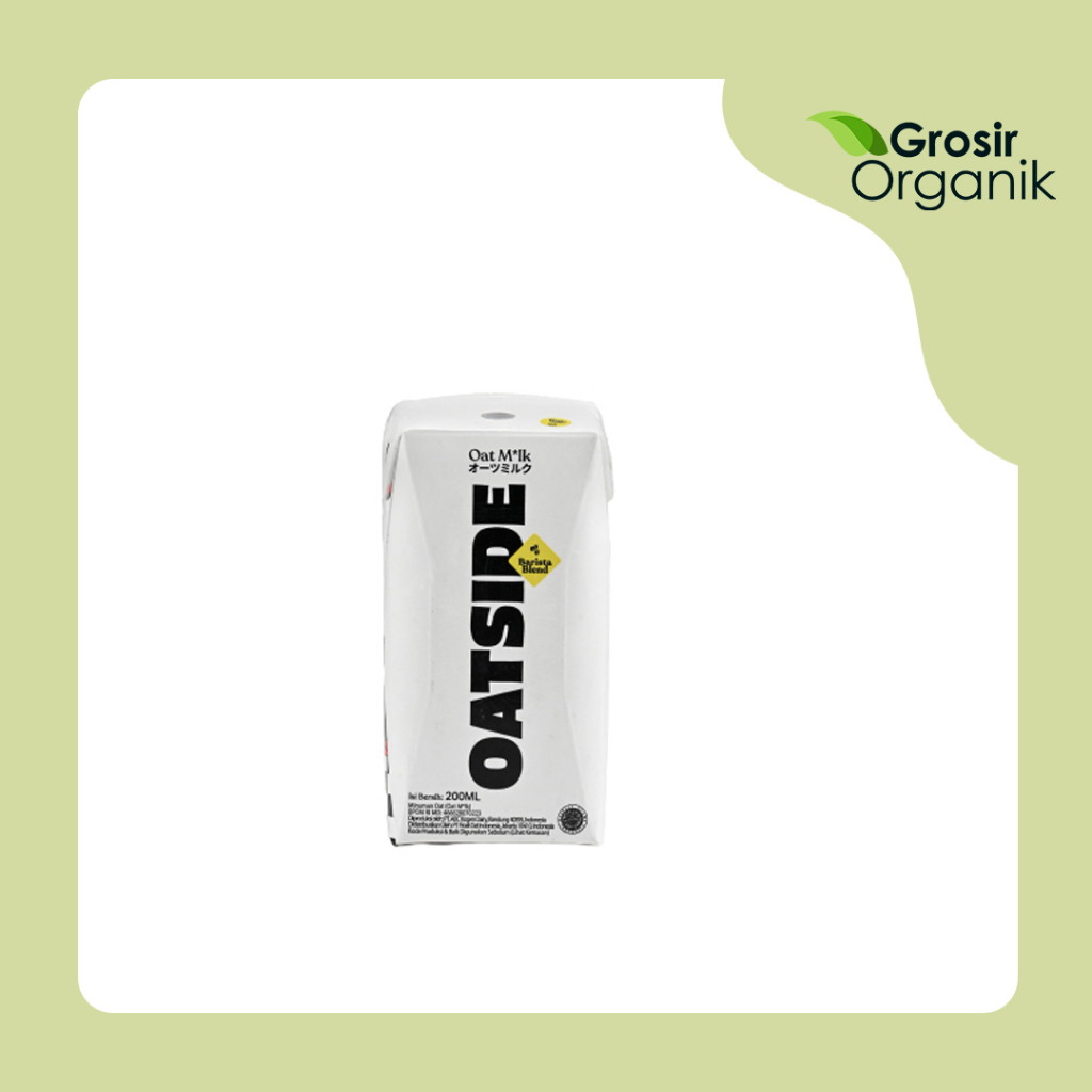 

OATSIDE Oat Milk Barista Blend w/ Straw 200ml - Susu Oat Praktis