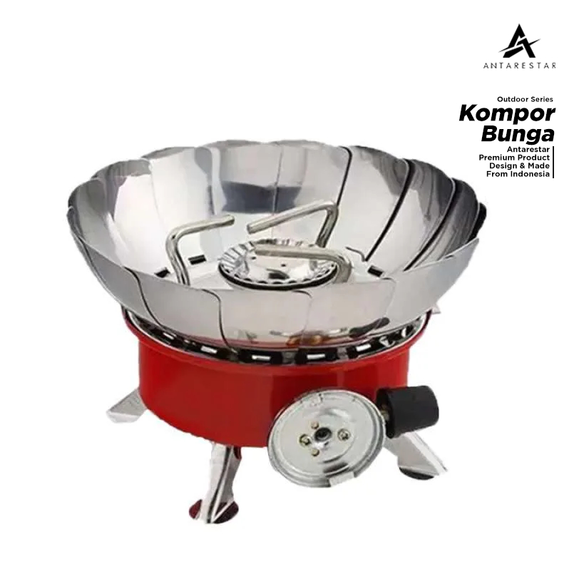 ANTARESTAR Official - Kompor Mini Camping Kemah Portable Anti Angin Windproof