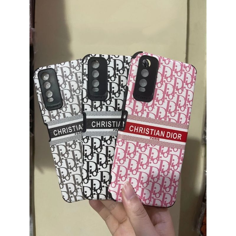 SOFTCASE  SILIKON MOTIF LEATHER DIOR CASE SAMSUNG J2 PRIME / SAMSUNG A01 CORE / SAMSUNG A10S / M01S