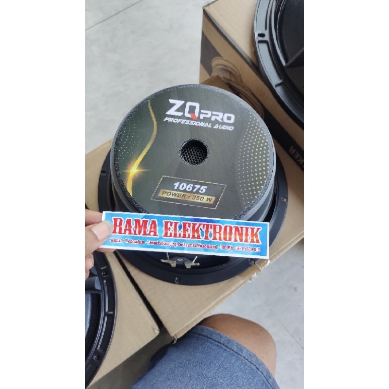 speaker zq pro 10675 10 INCH coil 3 in 350 wat SPEAKER SPIKER ZQPRO ZQ PRO 10675 10 675