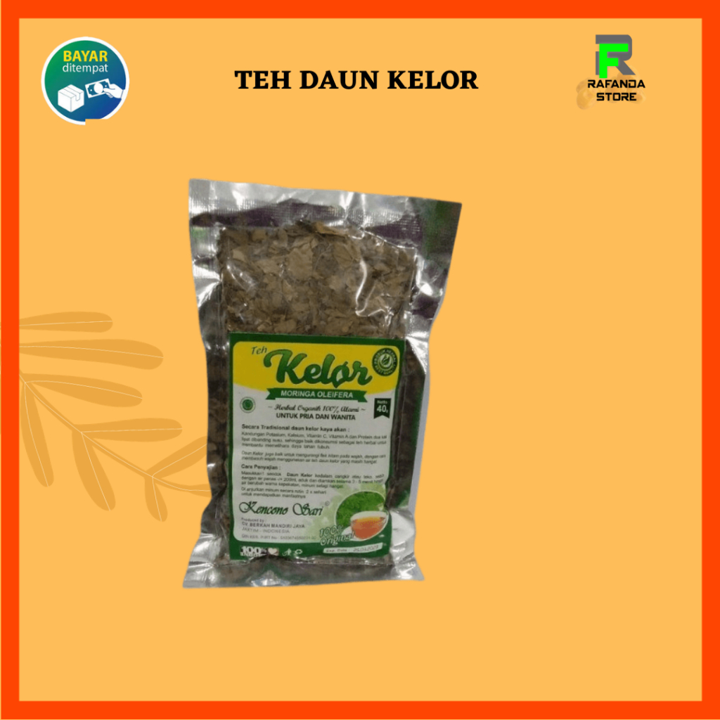 

Teh Daun Kelor Curah 40gr