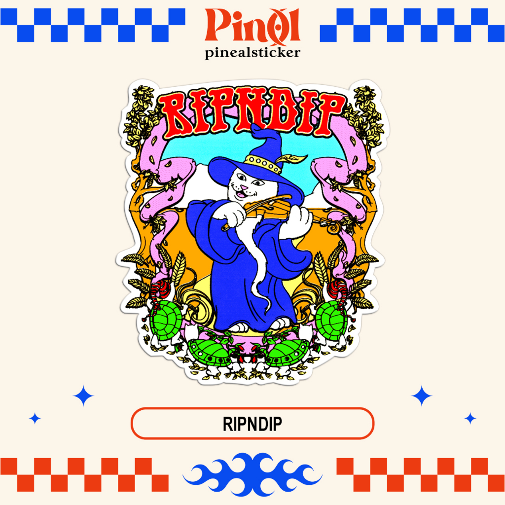 

Sticker/Stiker Skate "RIPNDIP 5" Bootleg