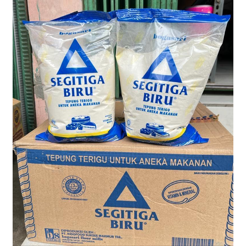 

Terigu Segitiga Biru & Tulip 1kg & Sania 1Kg