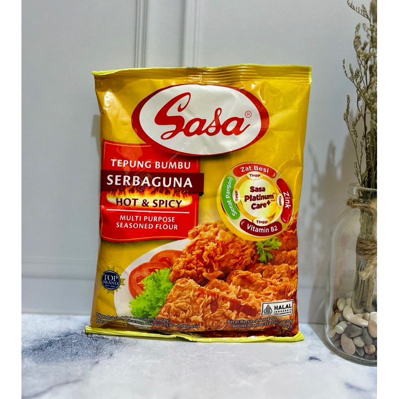 

Tepung Bumbu Serbaguna SASA 210gr Hot&Spicy