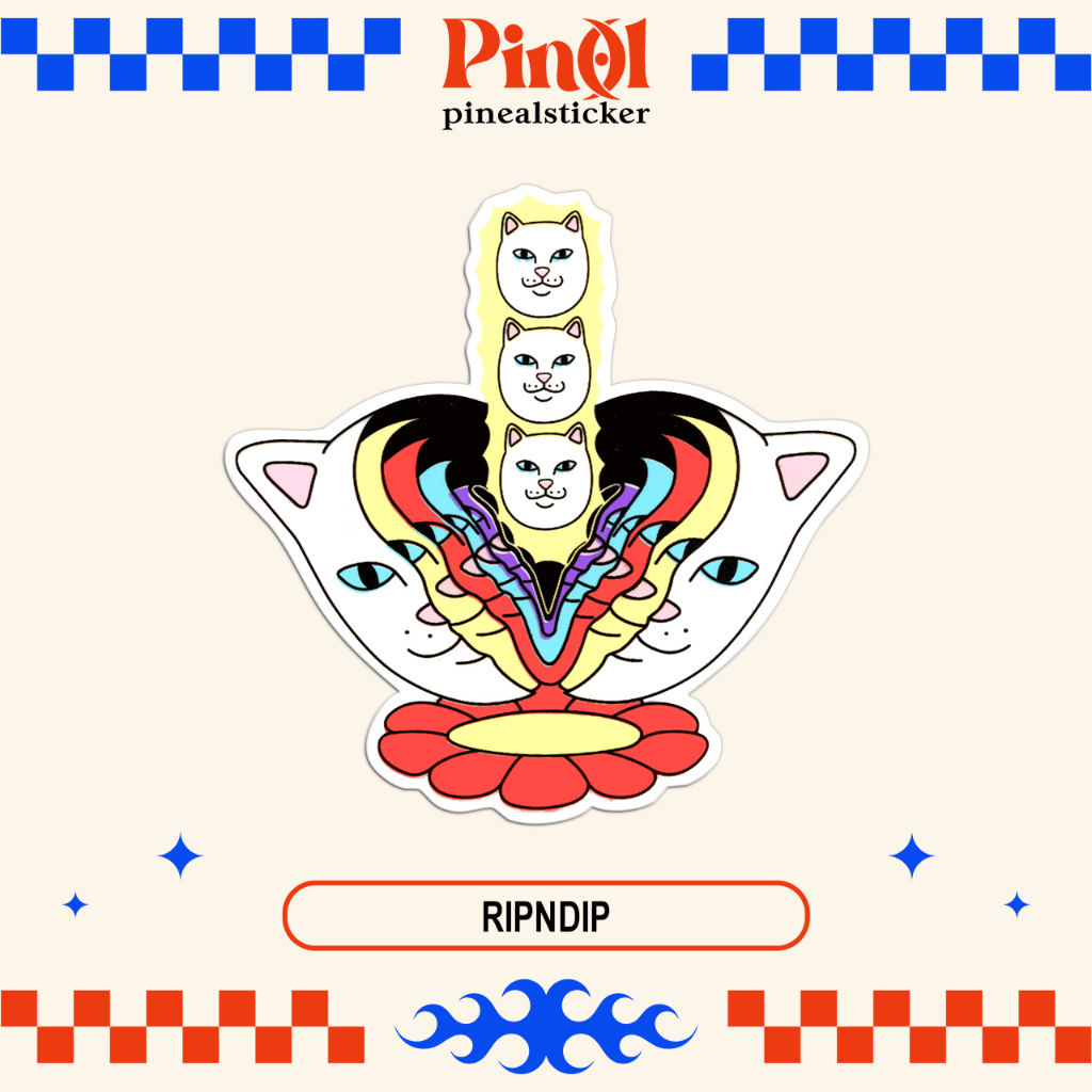 

Sticker/Stiker Skate "RIPNDIP 12" Bootleg