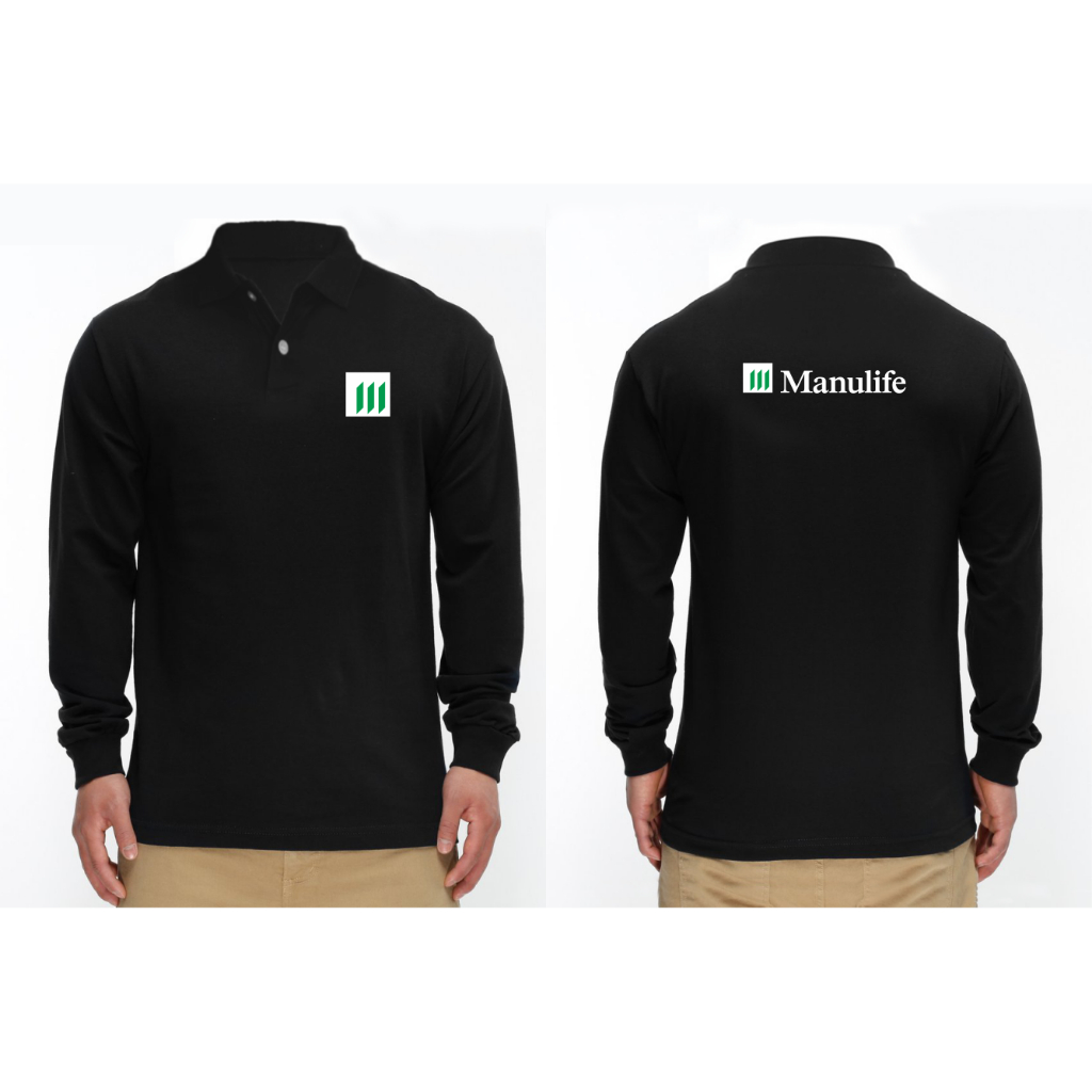 T-SHIRT KAOS LENGAN PANJANG BERKERAH MANULIFE