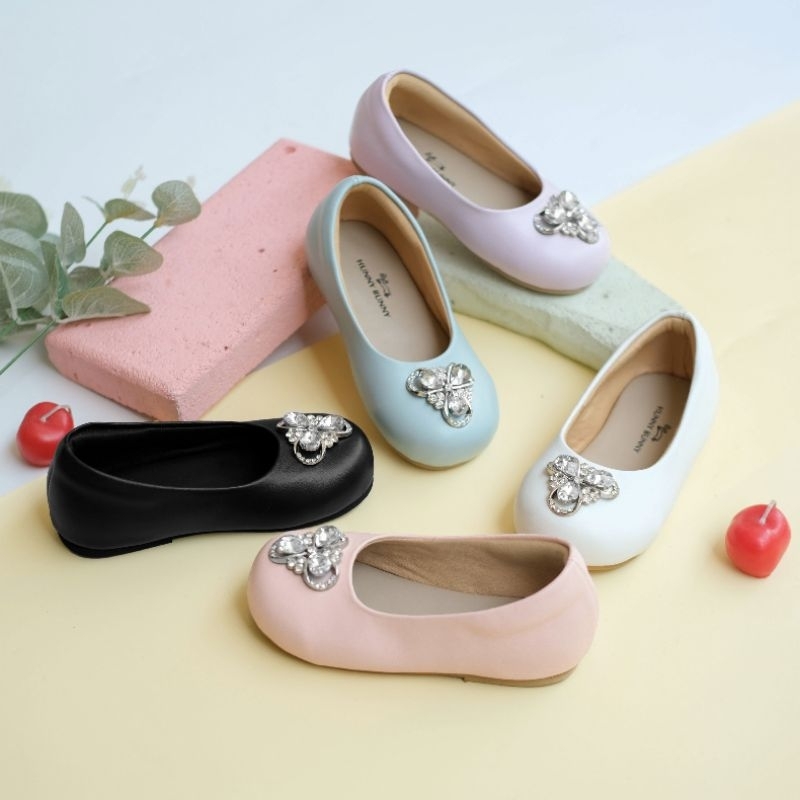 MAISIE FLAT SHOES | Sepatu Anak Perempuan | Flat Shoes Anak | Sepatu Sandal Anak  | Sepatu Permata