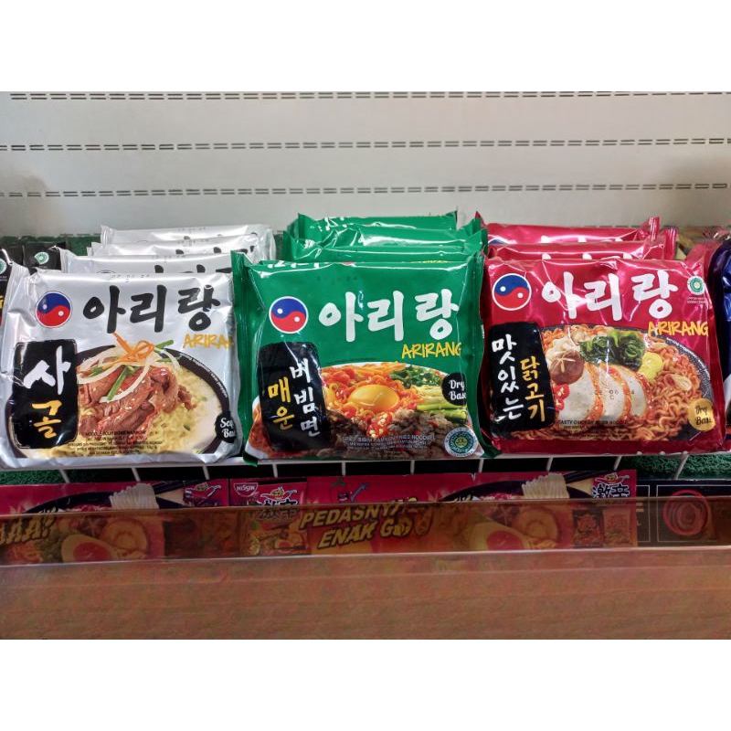 

Arirang noodle / Mie pedas Korea 130gr