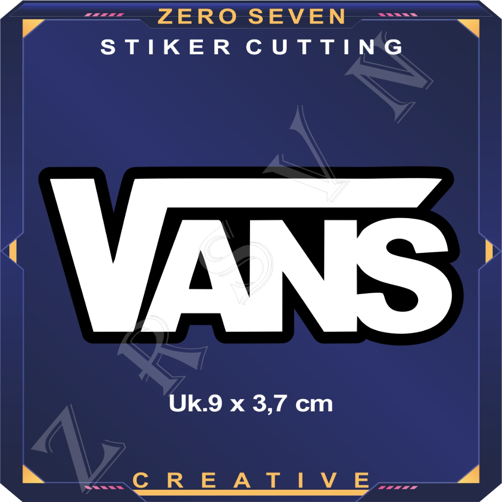 

STIKER VANS / BRAND LOKAL / STIKER VIRAL / LAPTOP / TUMBLER / AESTHETIC / VYNIL / ANTI AIR / PRINT & CUT