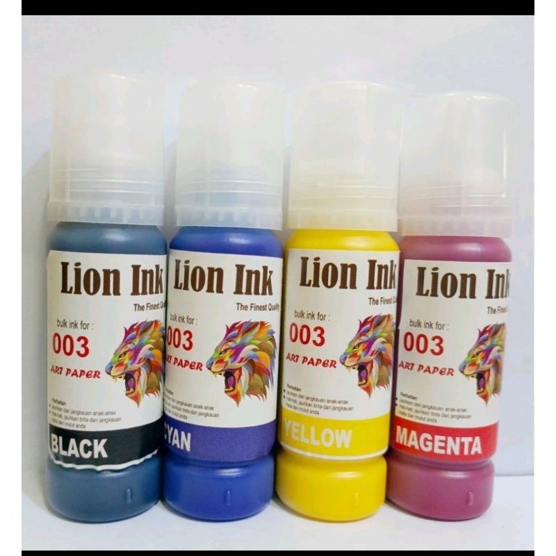 TINTA ART PAPER 003 EPSON L3110 L3150 L1110 L5190 LION INK