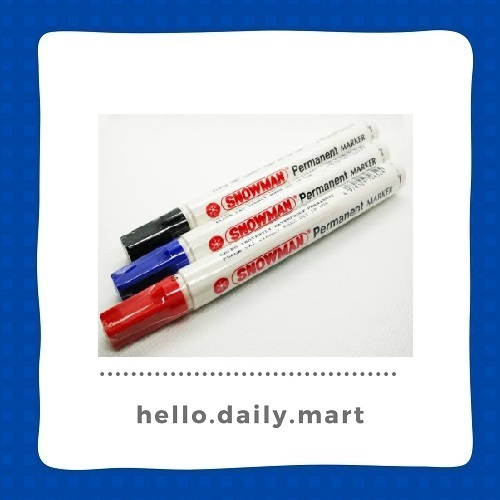 

SPIDOL SNOWMAN PERMANENT MARKER
