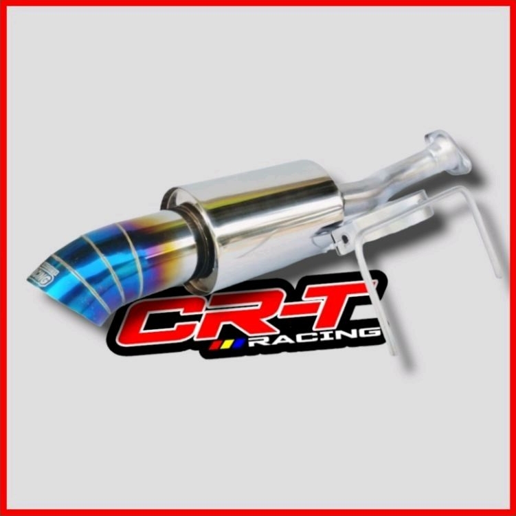 Knalpot mobil racing honda brio old/new