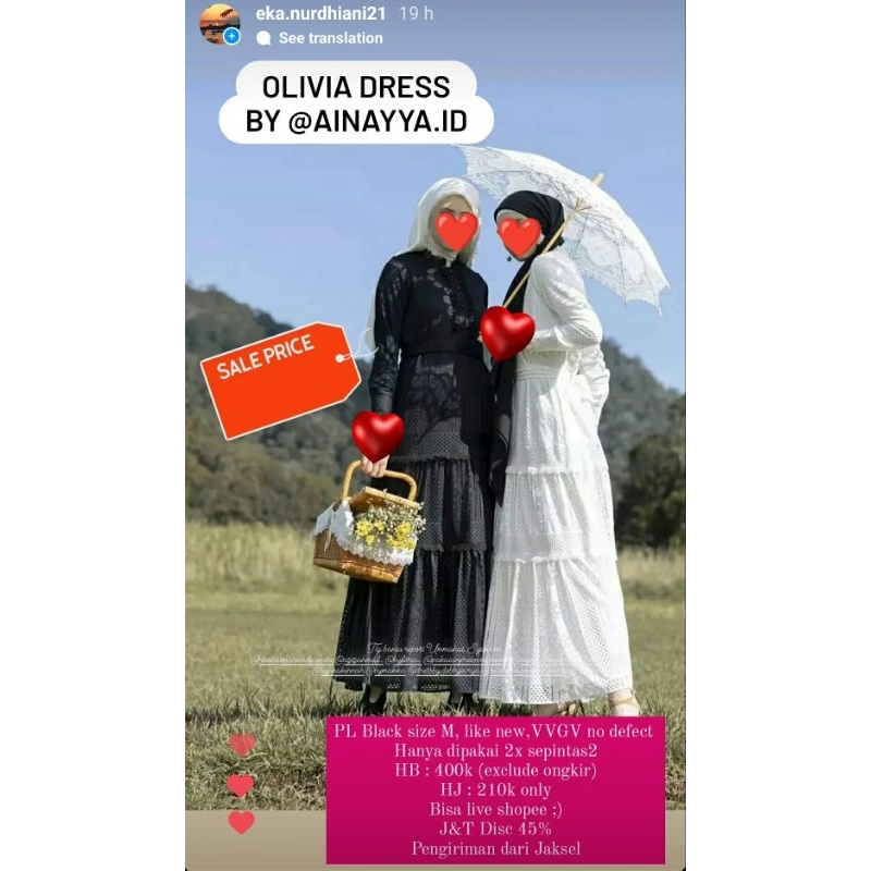 Olivia dress ainayya.id