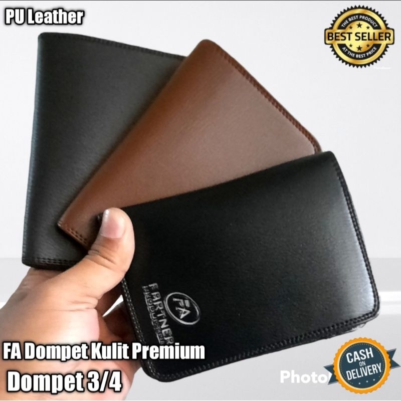 FA Dompet 3/4 Dompet Sedang Dompet Kulit Pria